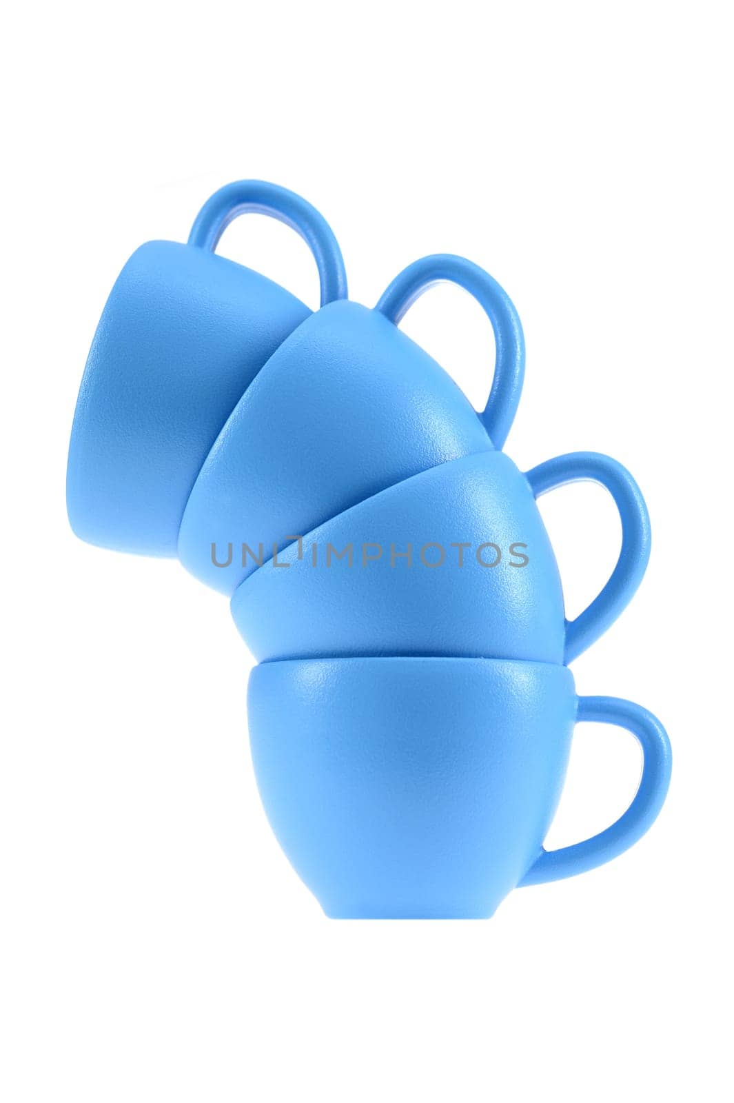A close up shot of tea cups