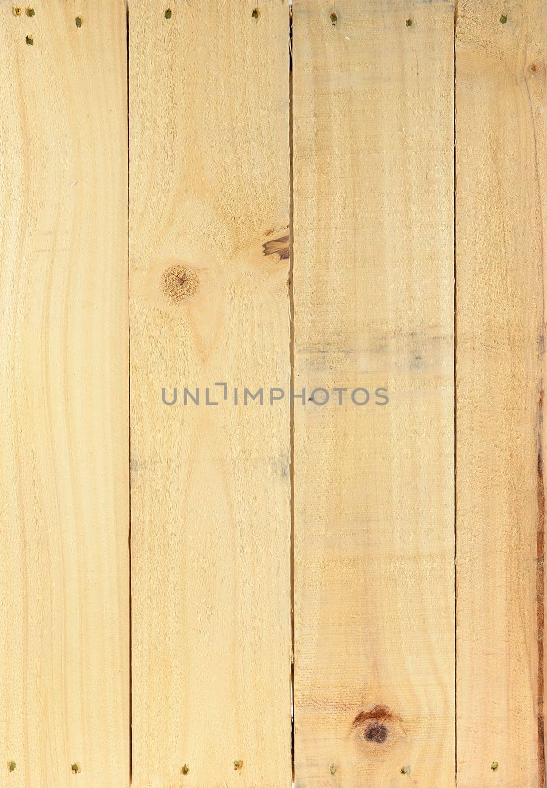 A close up shot of a wooden crate