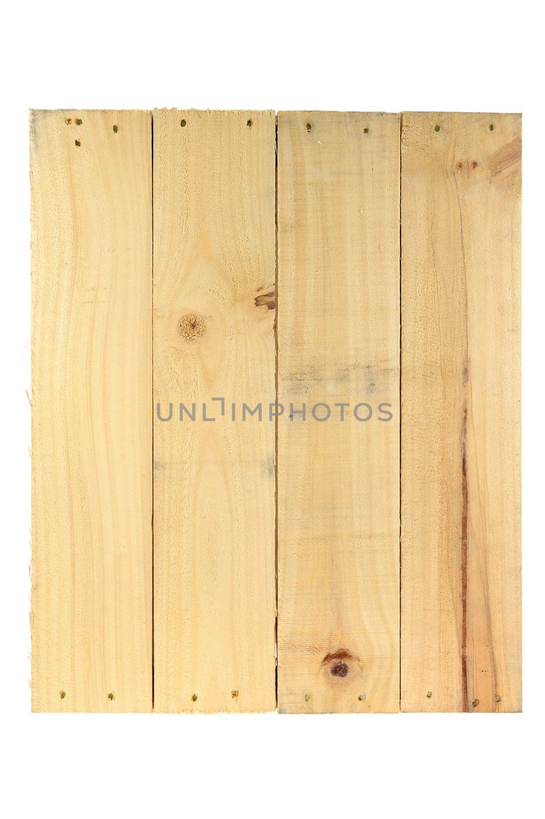 A close up shot of a wooden crate