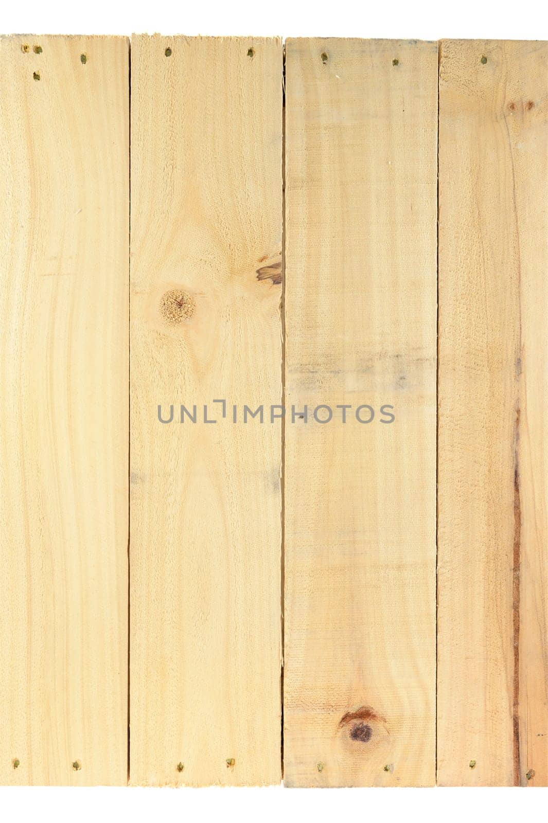 A close up shot of a wooden crate