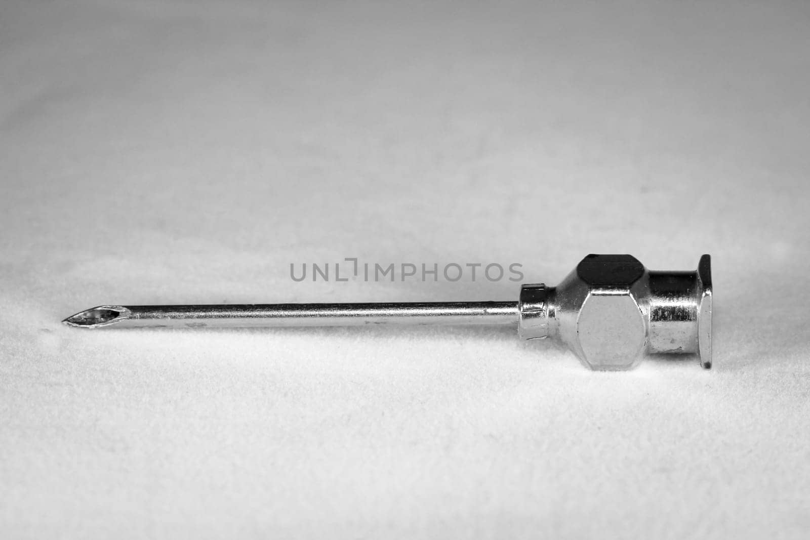 a close up of a medical cannula
