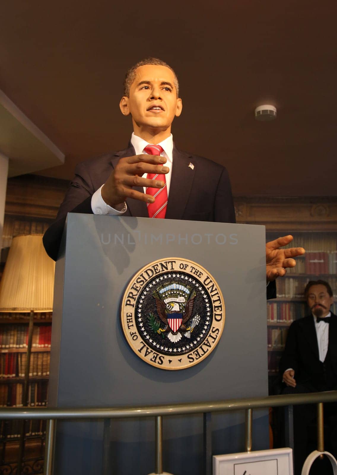 Barack Obama ,.Waxworks Cabinet at the Panoptikum Hamburg ,08.05.2019
