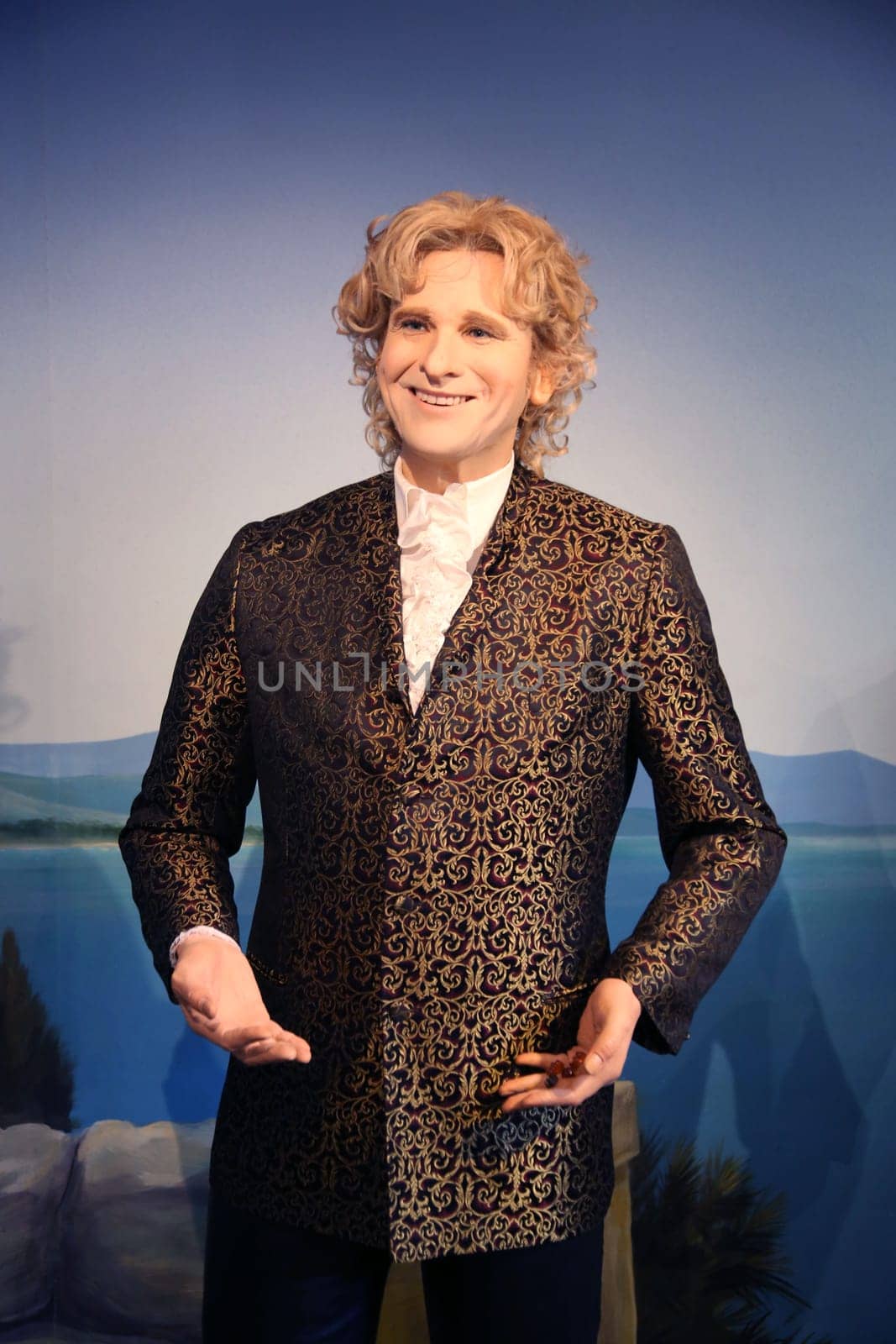 Thomas Gottschalk ,.Waxworks Cabinet at the Panoptikum Hamburg ,08.05.2019