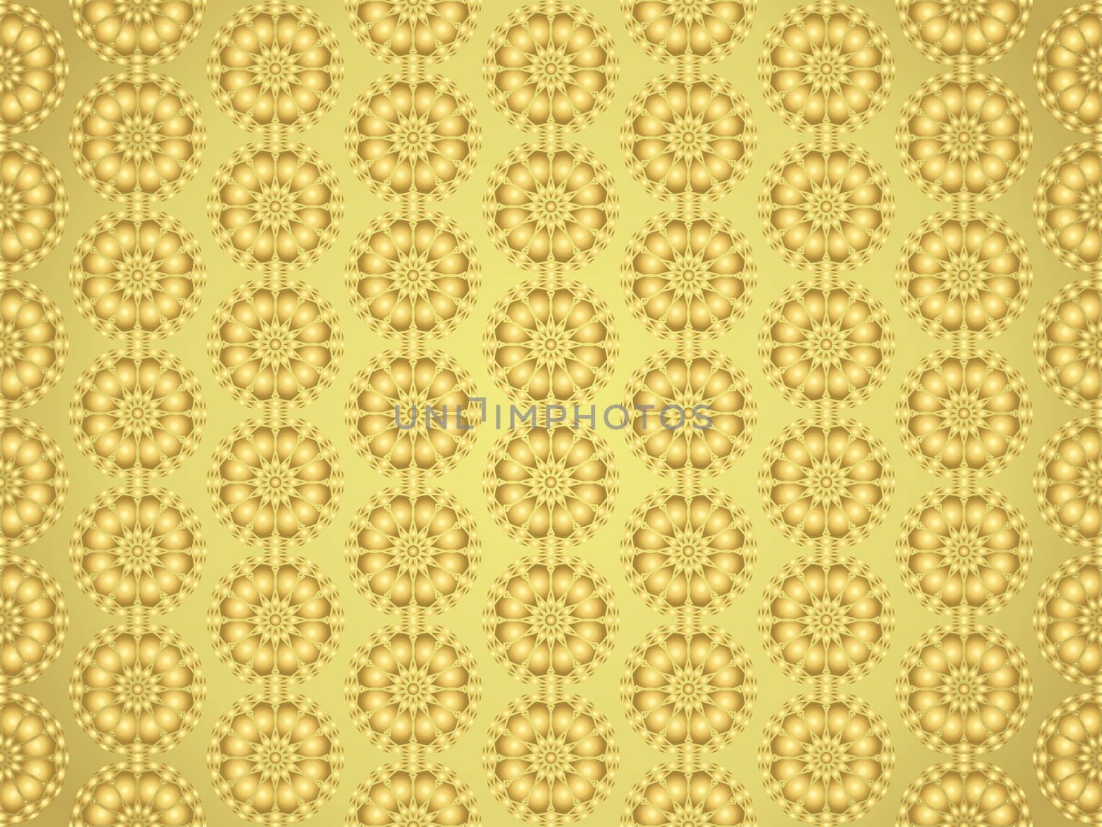 Gold sweet blossom and abstract ball on pastel background. Abstract and modern bloom and ball style for design