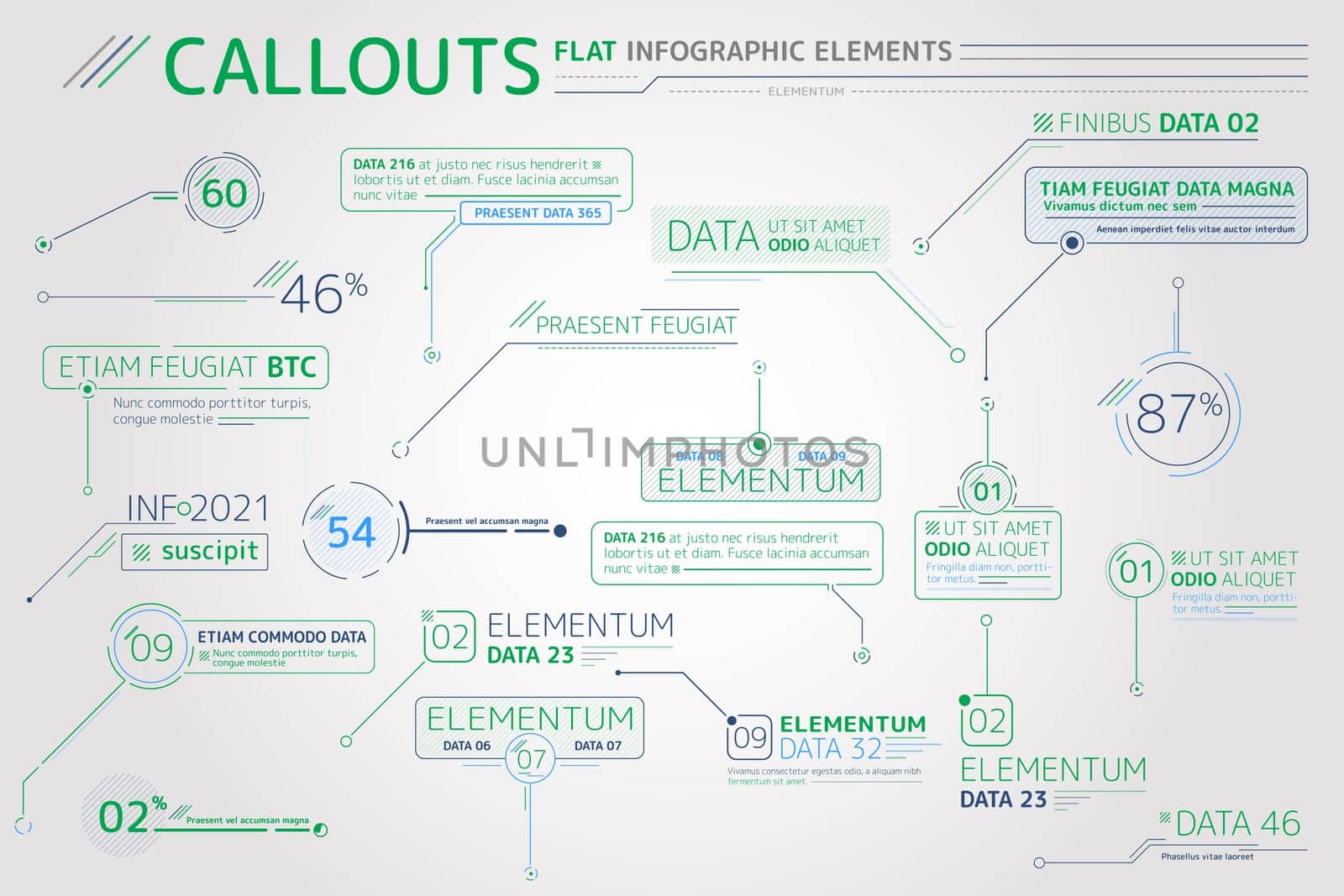 Corporate Infographic Elements is an excellent collection of vector graphs, charts and diagrams.