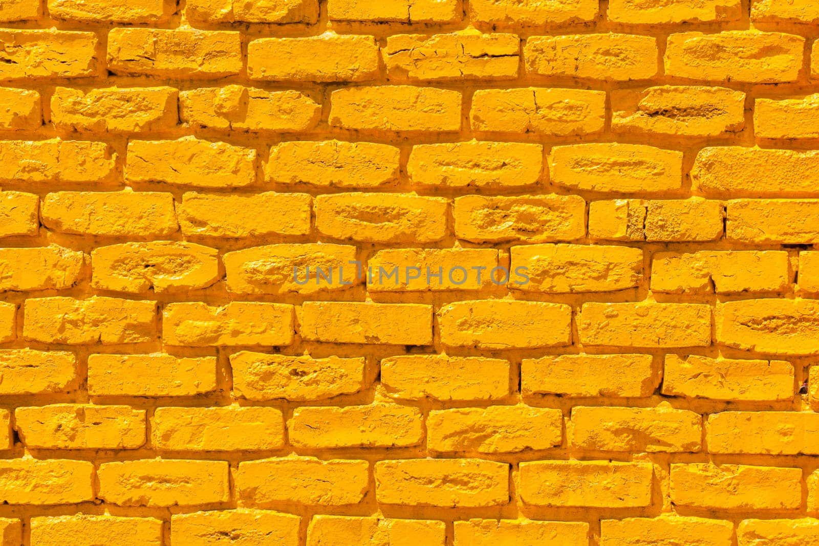 Brick wall painted blue outside decor texture detail color closeup background building structure..