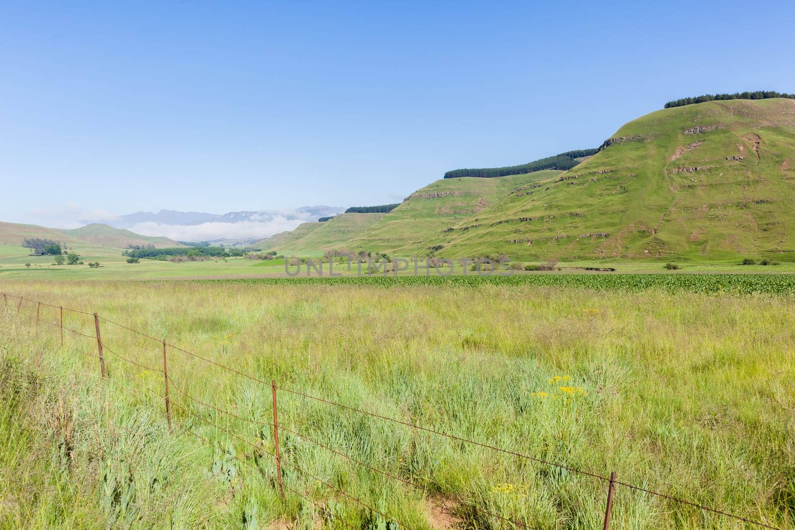 Mountains rural valley hills farming crops terrain scenic summer landscapes..