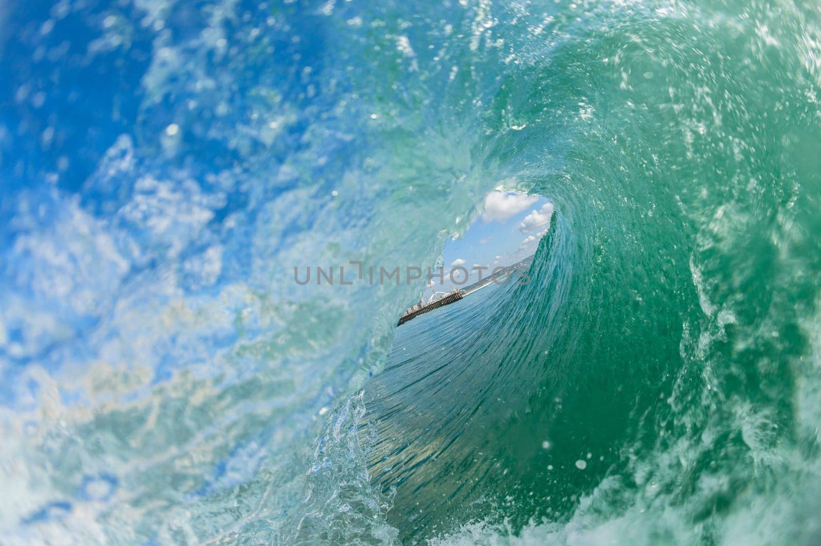 Wave ocean closeup swimming encounter wall of water crashing breaking beauty nature power.
