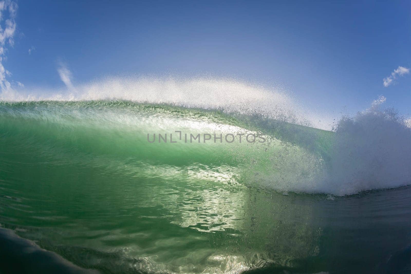 Wave ocean closeup swimming encounter wall of water crashing breaking beauty nature power.