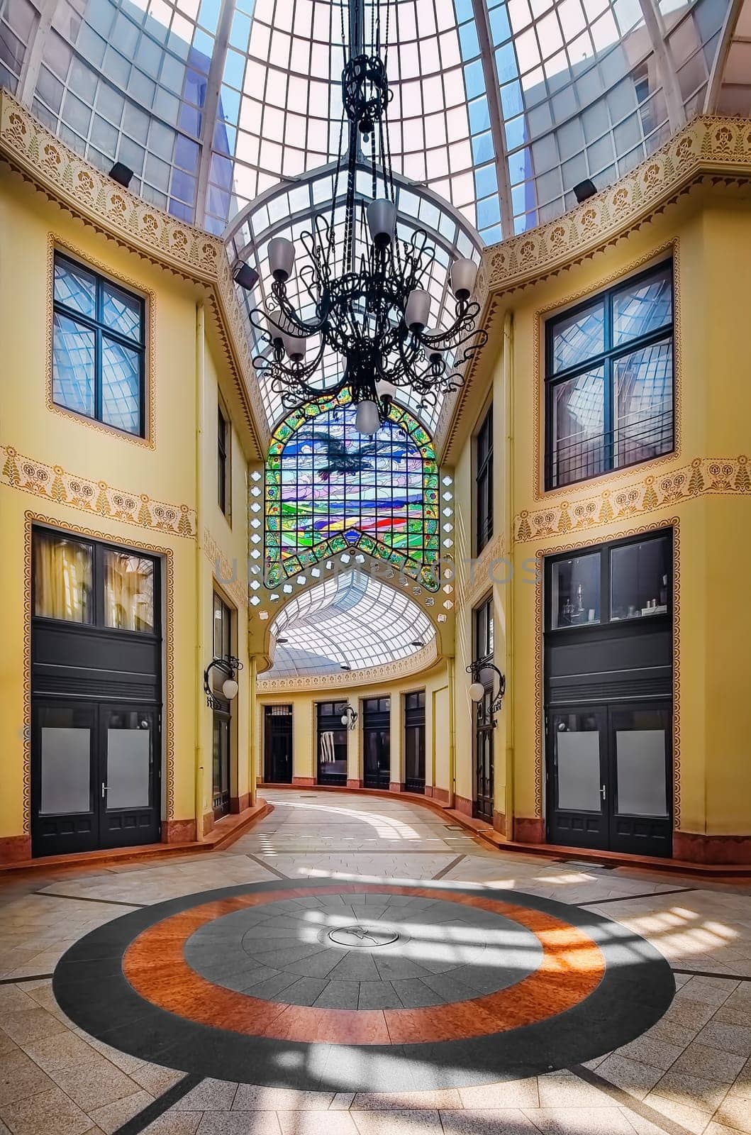 Old passage in Oradea (capital city of Bihor County and Crisana region), Romania