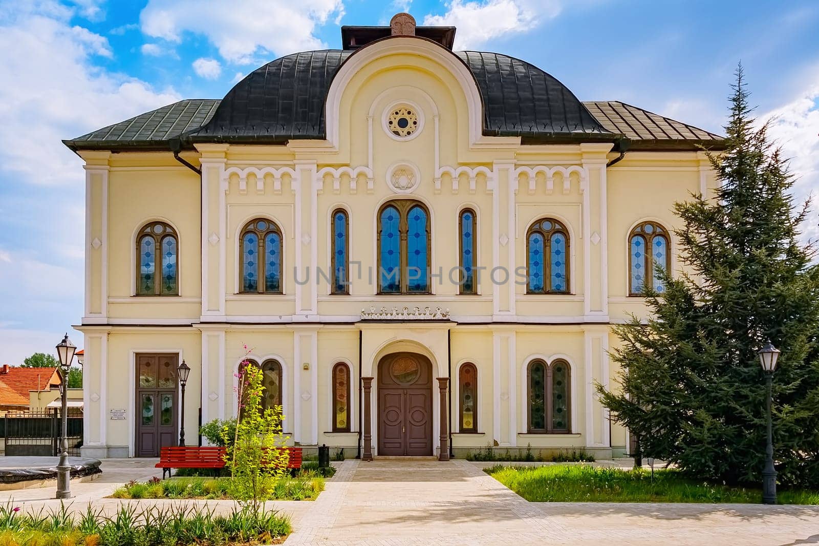 Building in Tokaj historical town in Borsod-Abauj-Zemplen county, Northern Hungary