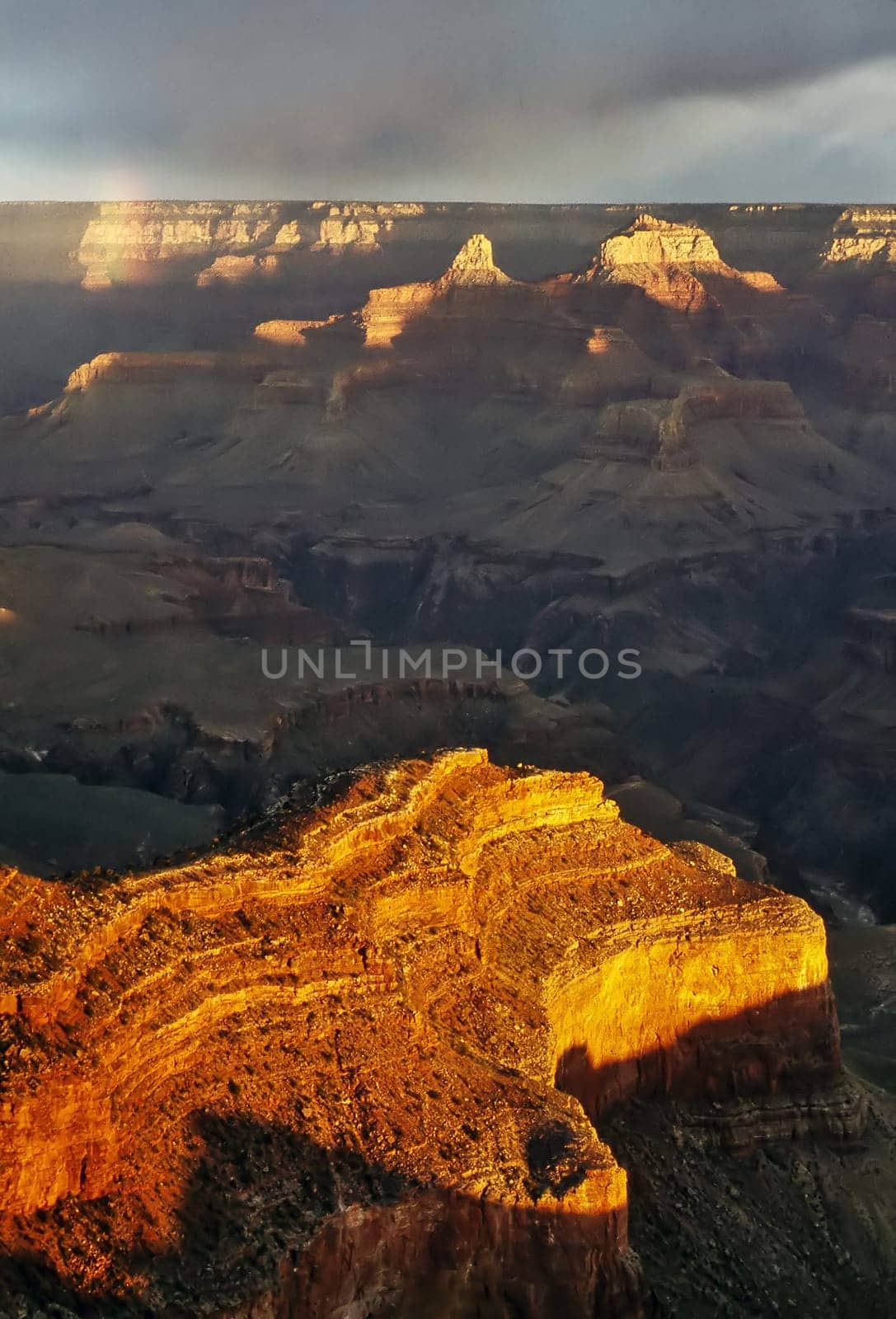 Sunset at Grand Canyon in Arizona