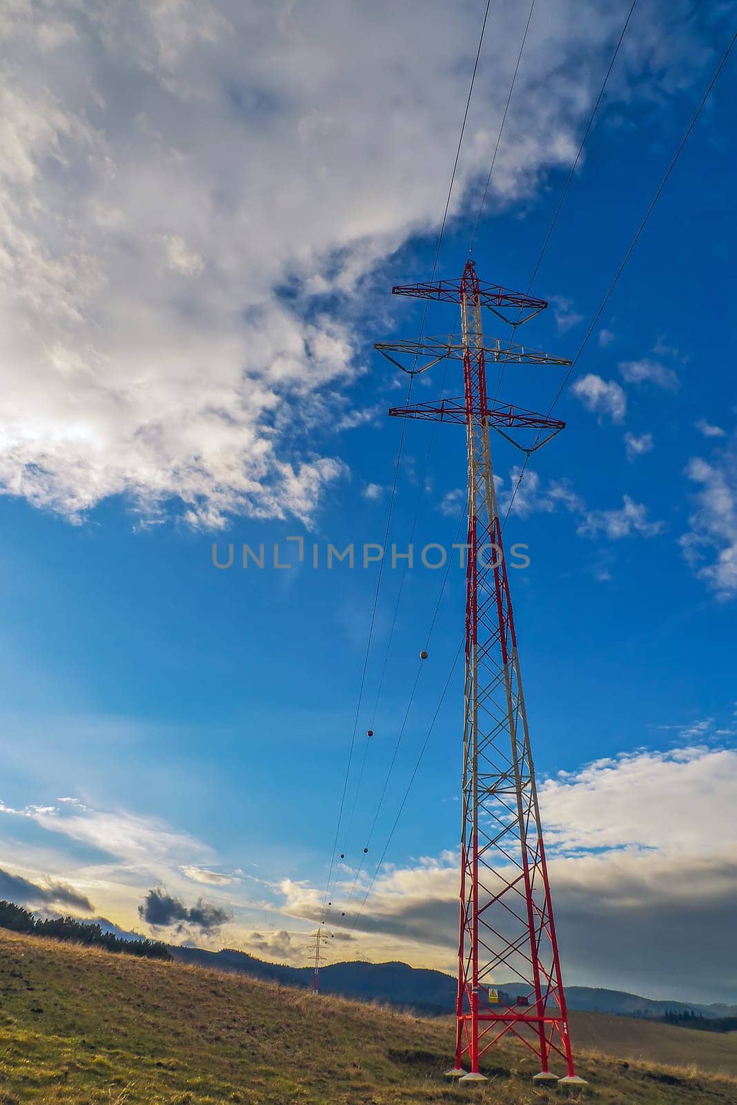 High voltage overhead transmission lines