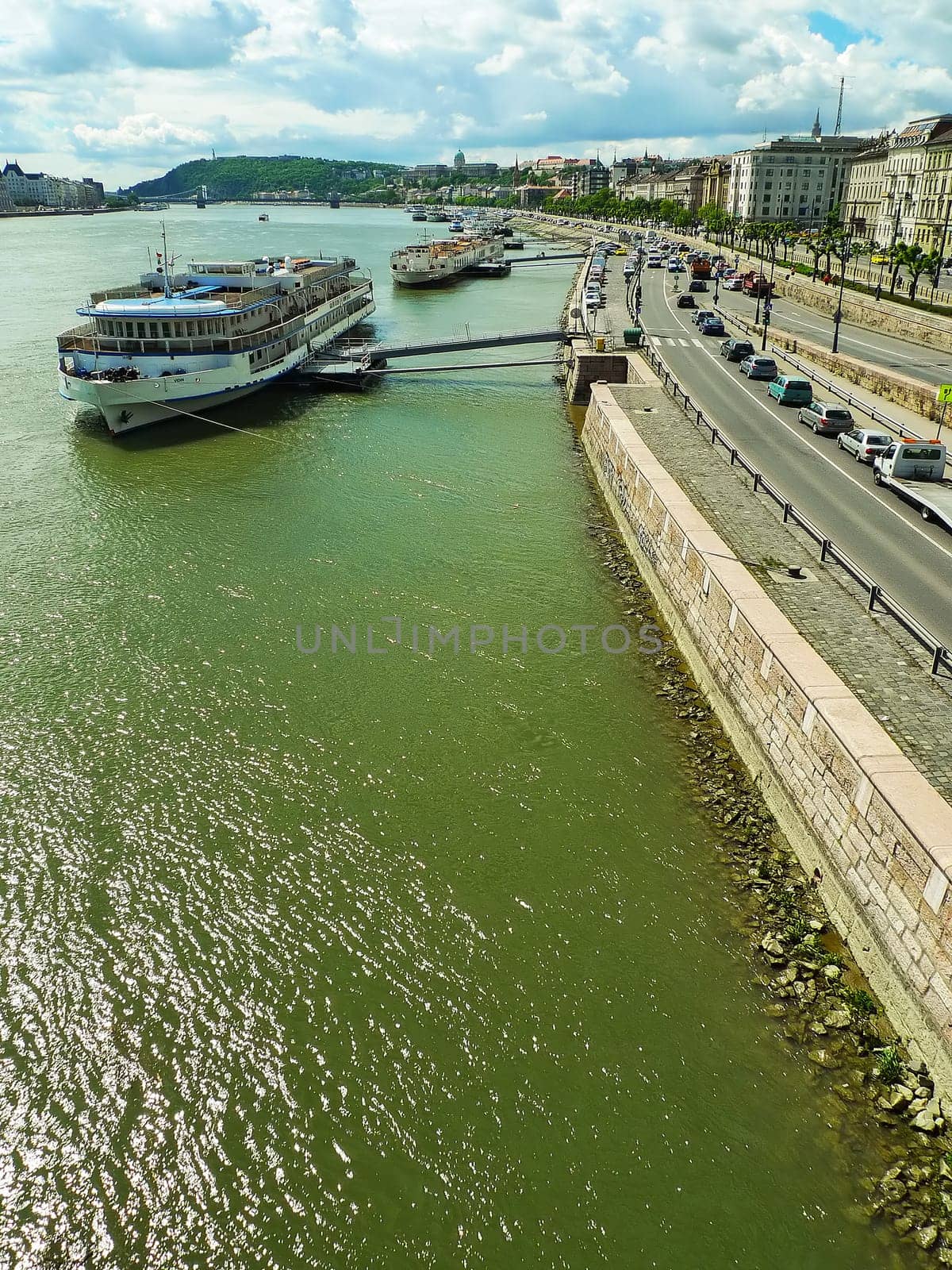 River Danube in Budapest, Hungary