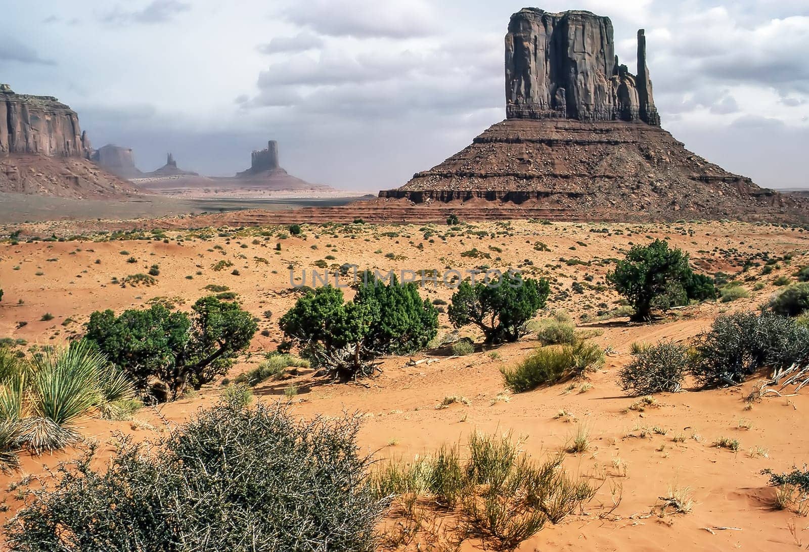 Mittens in Monument Valley, Arizona