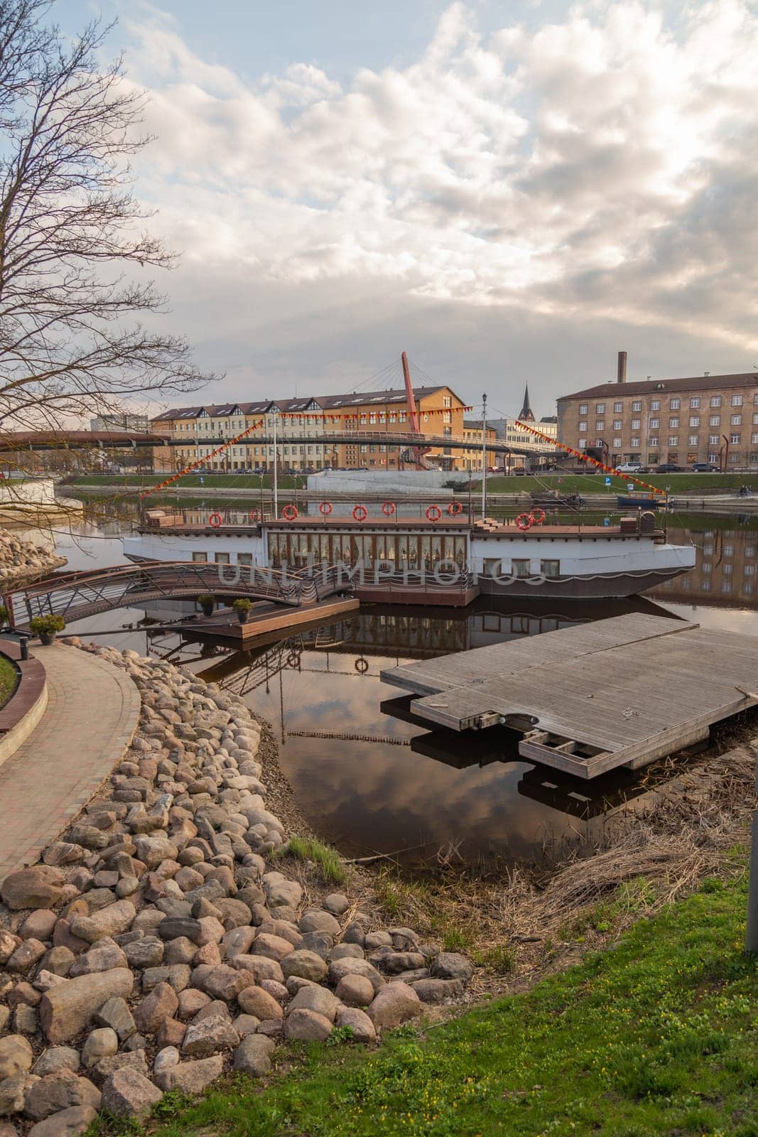 Jelgava Zemgale Latvija Latvia city river landscape