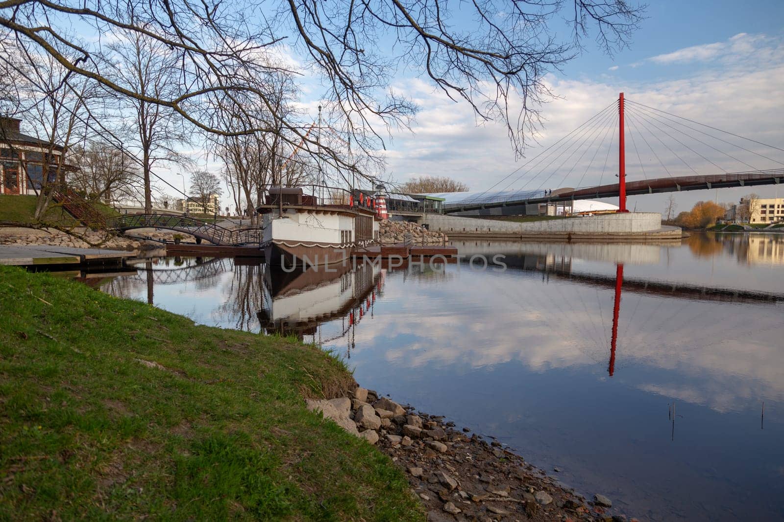 Jelgava Zemgale Latvija Latvia city river landscape