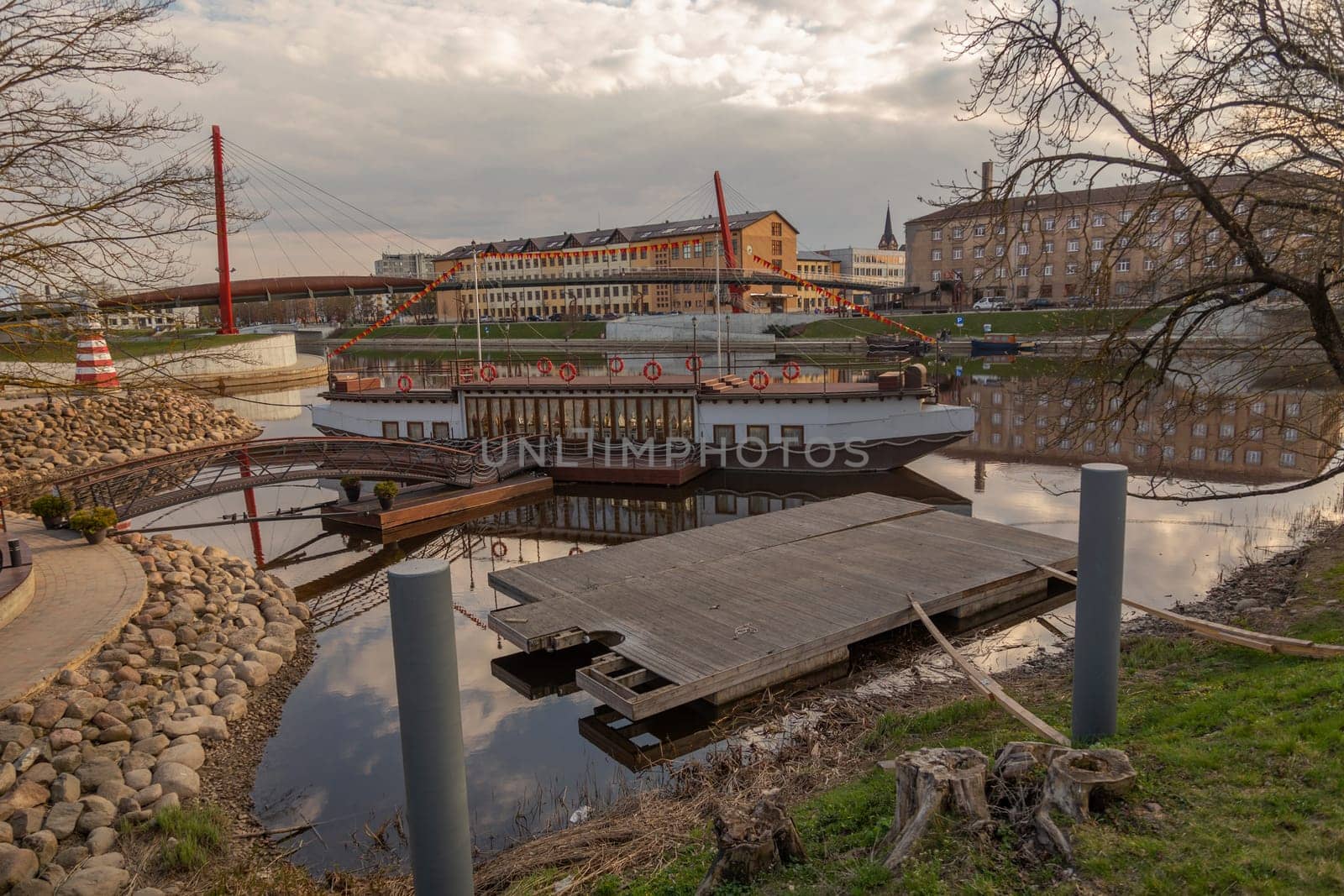 Jelgava Zemgale Latvija Latvia city river landscape