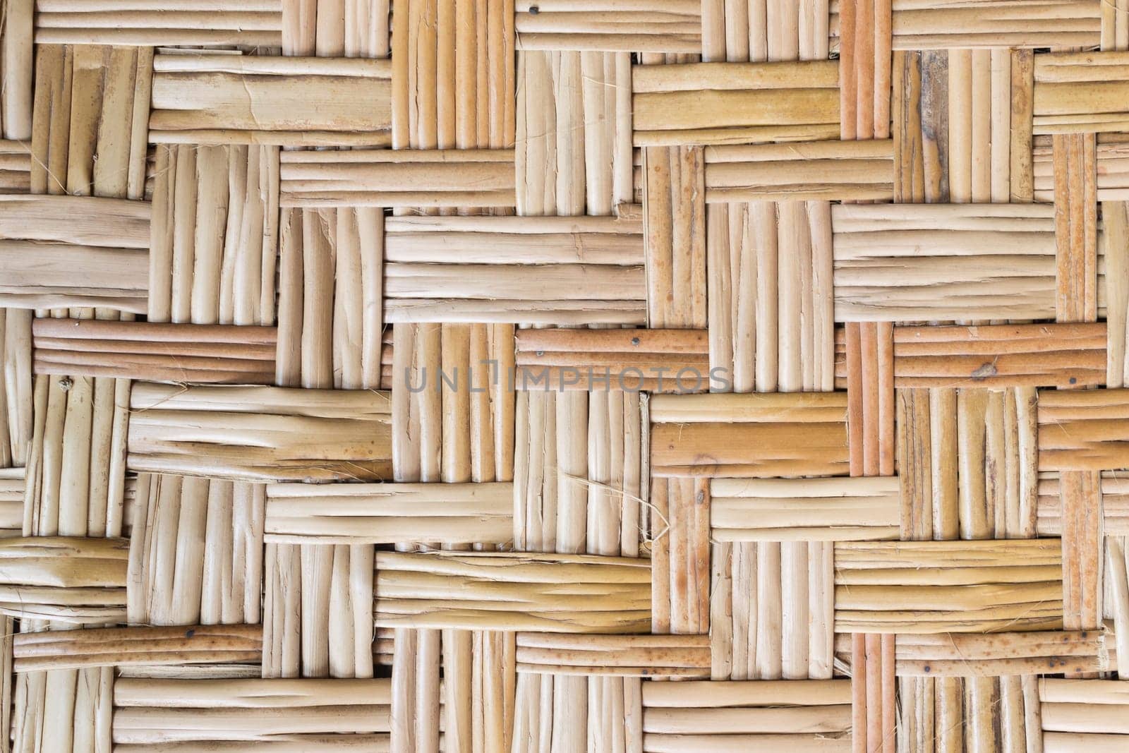 Bamboo Weave Texture or Bamboo Weave Pattern Background . Weave Texture or Weave Pattern in classic retro style for design.