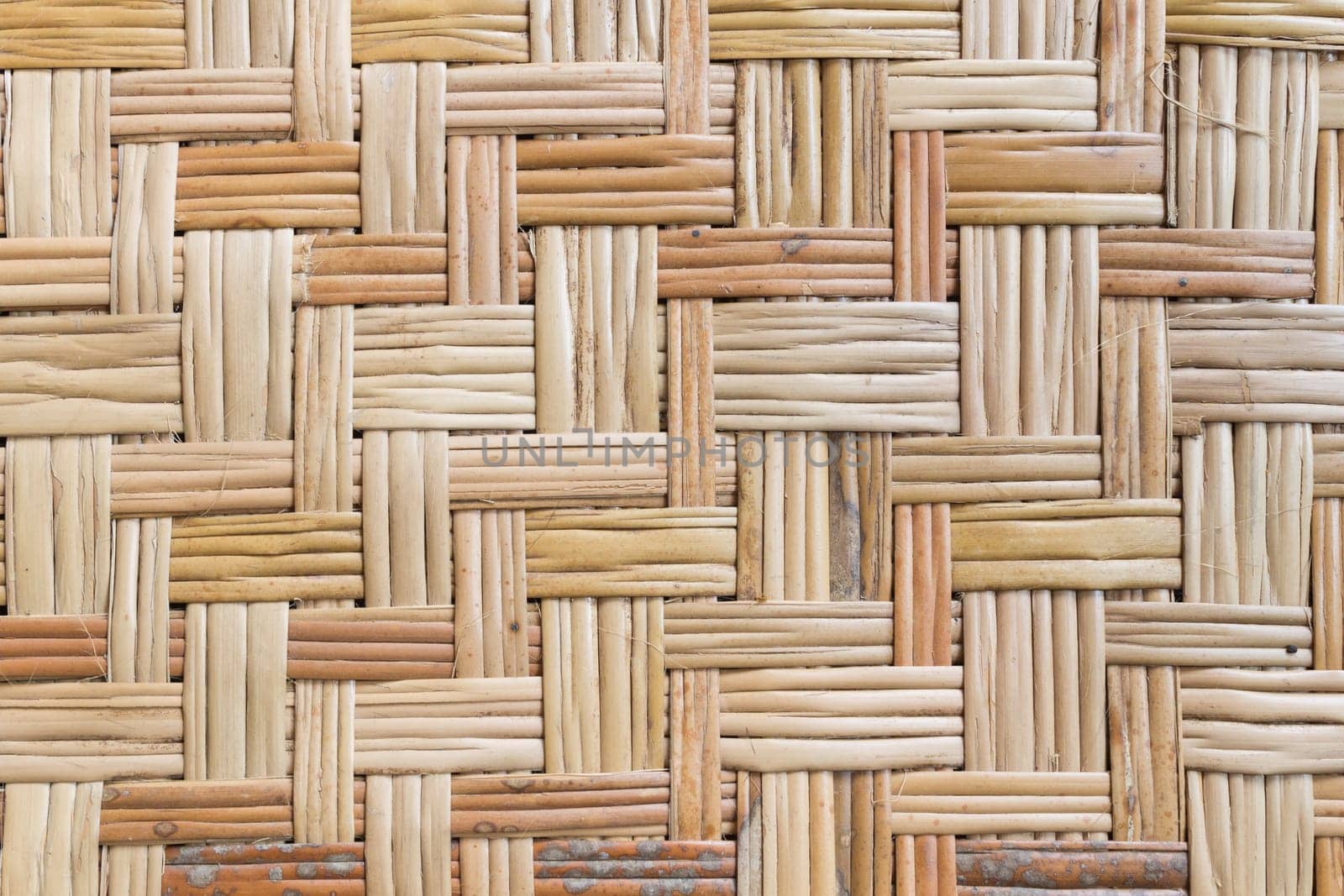 Bamboo Weave Texture or Bamboo Weave Pattern Background . Weave Texture or Weave Pattern in classic retro style for design.