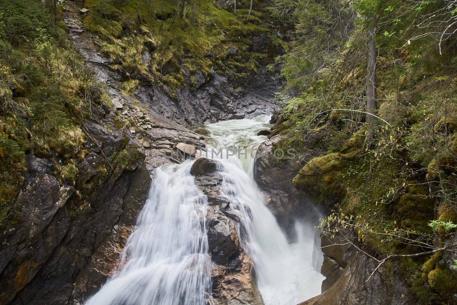 Krimml Waterfalls - world famous sight in Austria