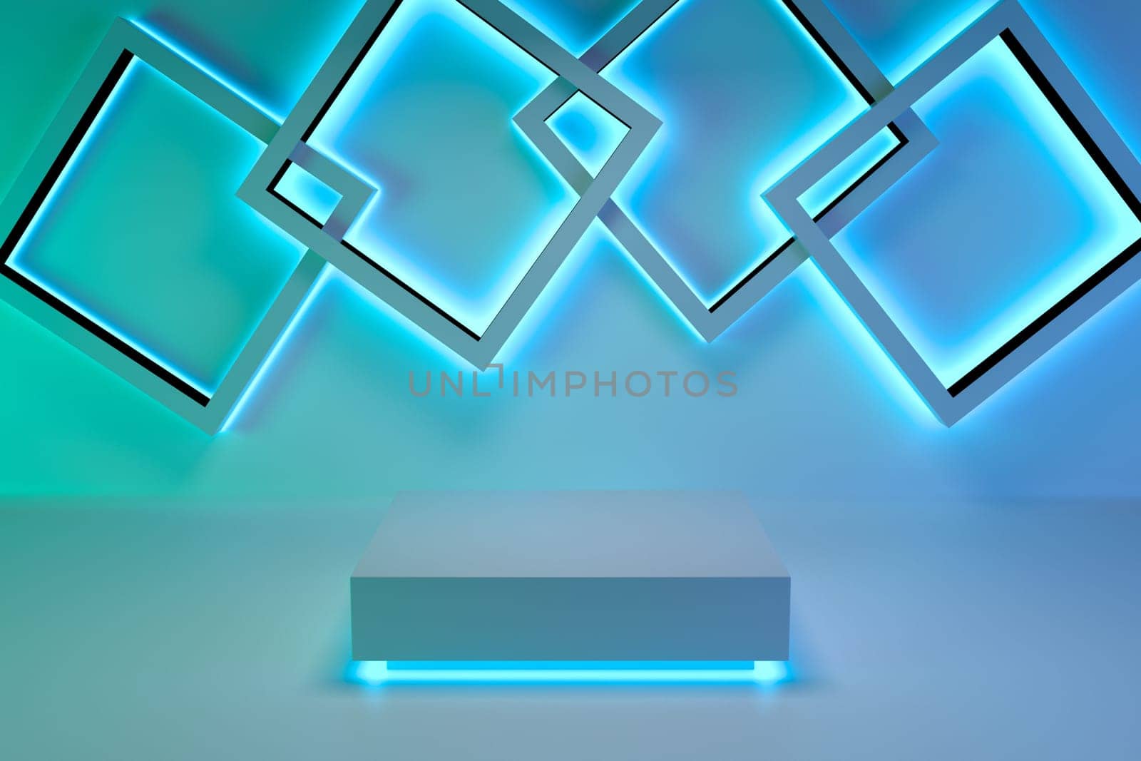 3d render, abstract geometric background, minimalistic primitive shapes, modern mock up, empty showcase, shop display ,blank template