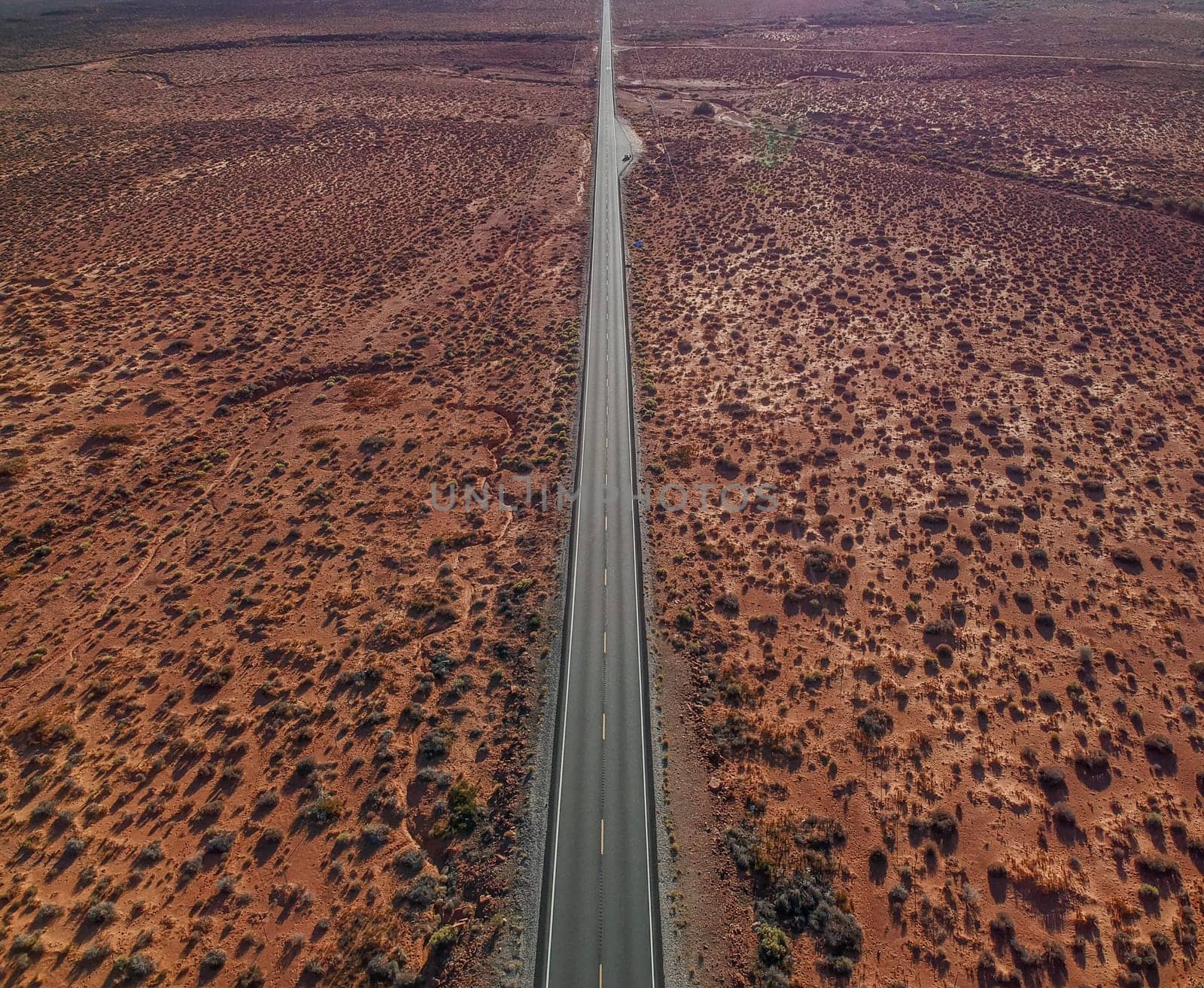 Aerial view of Monument Valley, Arizona