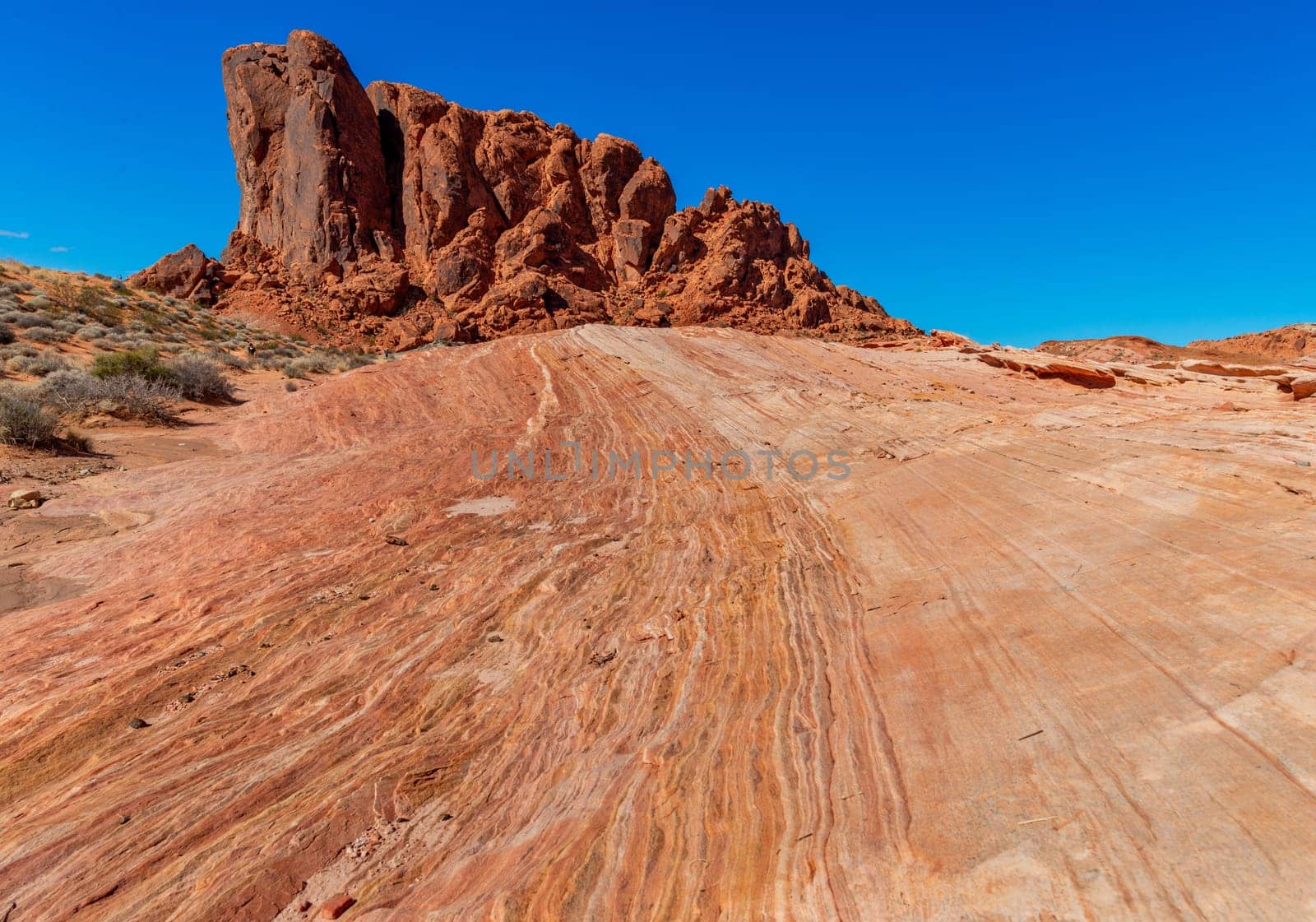 Rock formations in Valley of Fire State Park, Nevada