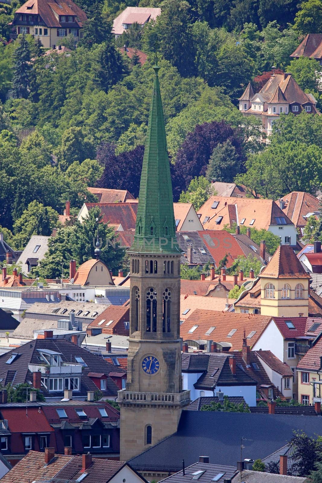 Christuskirche in Freiburg im Breisgau in the district Wiehre