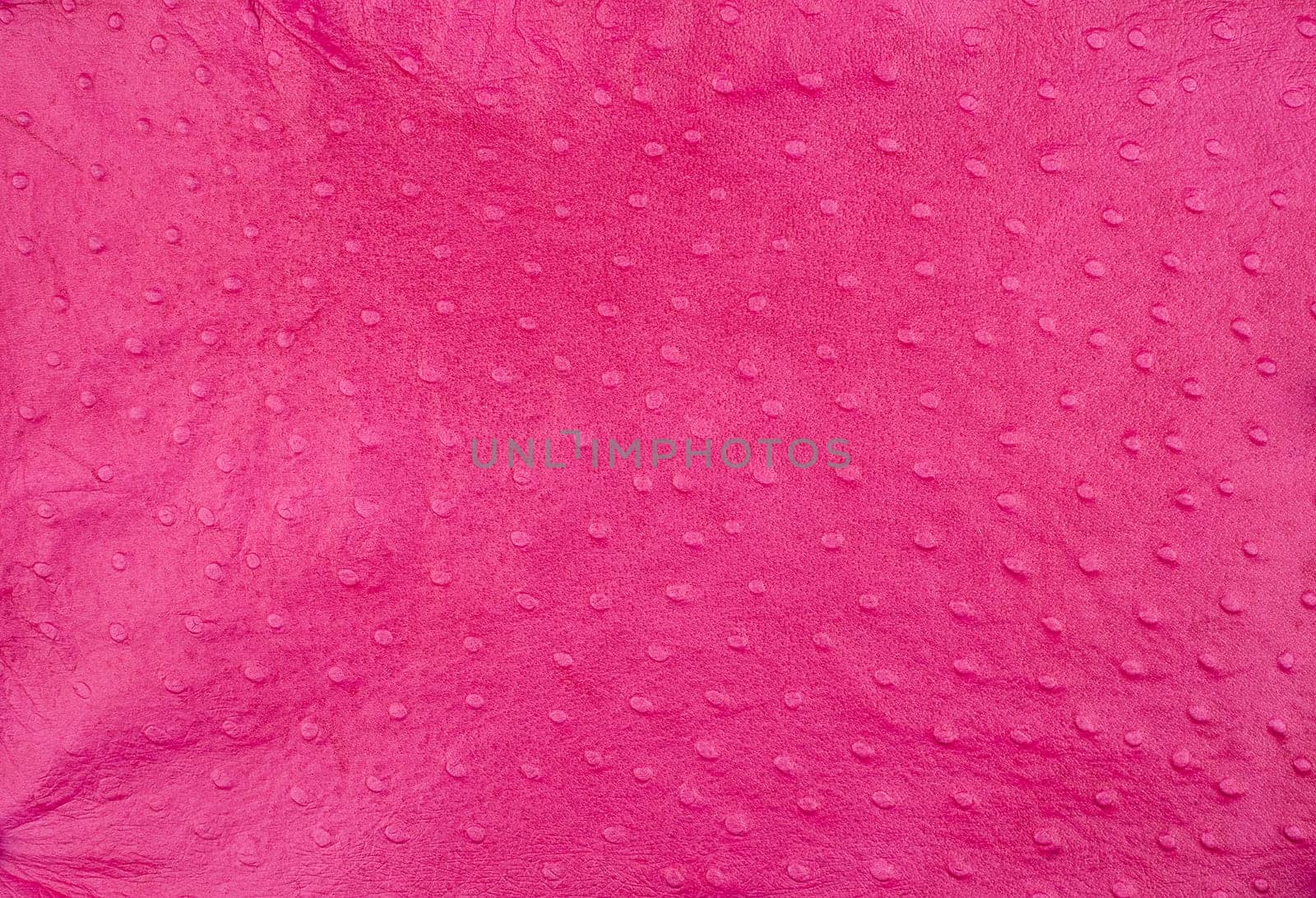 Imitation of pink ostrich skin background
