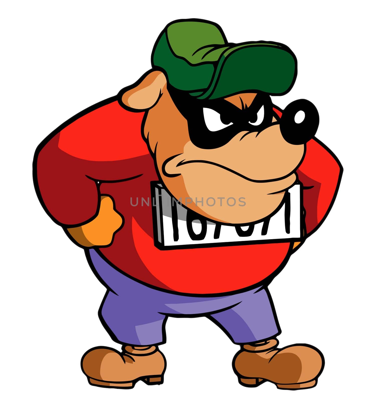 character the Beagle Boys organized criminals illustration cartoon robber
