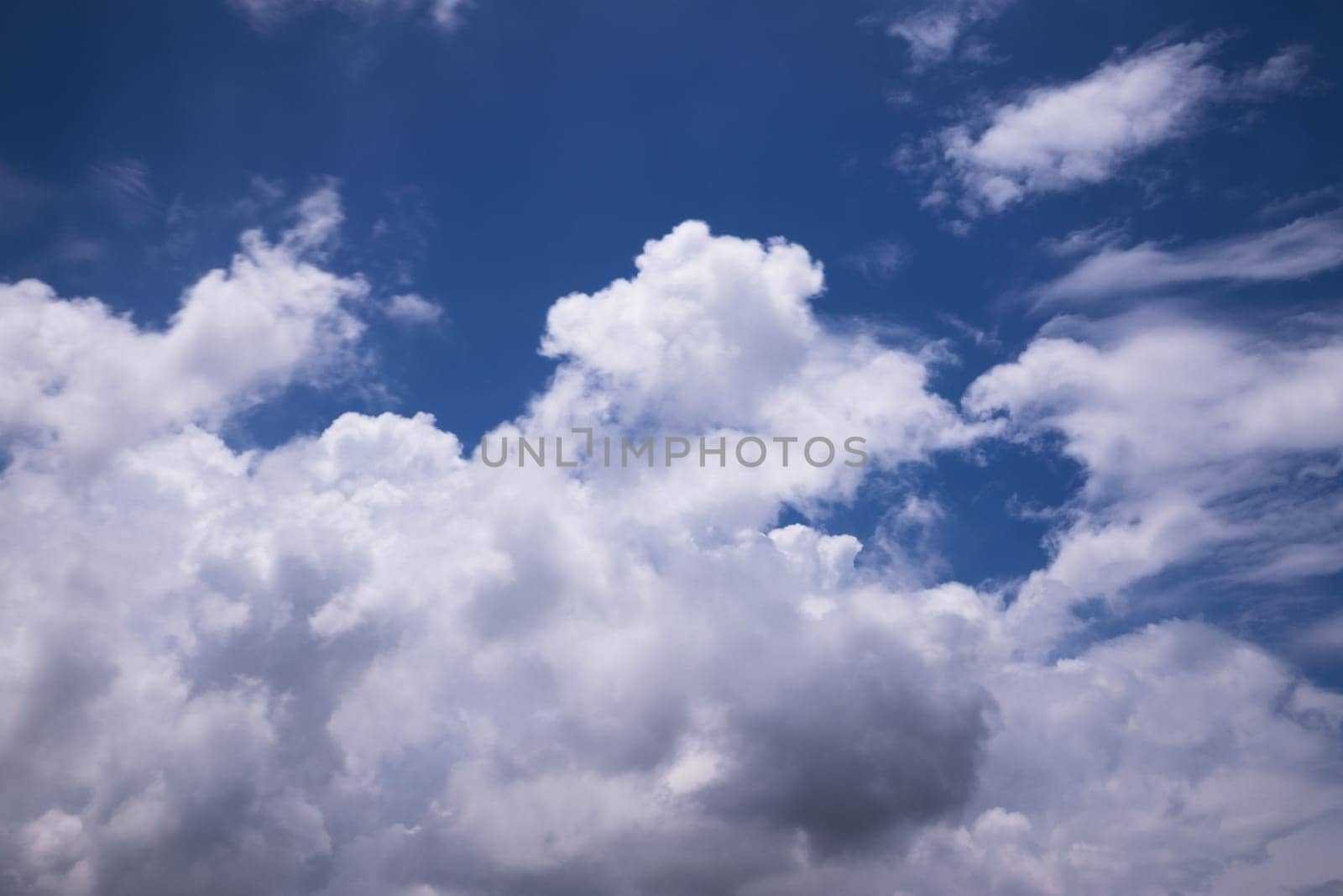 Cumulus Clouds, Sky with clouds can also use as backgrounds