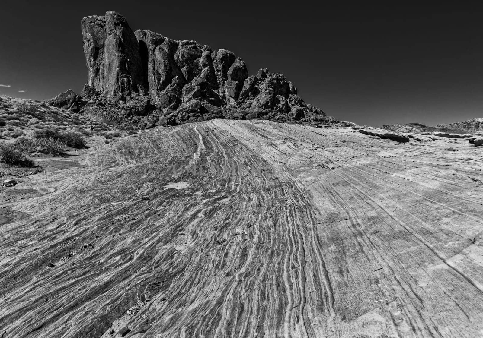 Rock formations in Valley of Fire State Park, Nevada