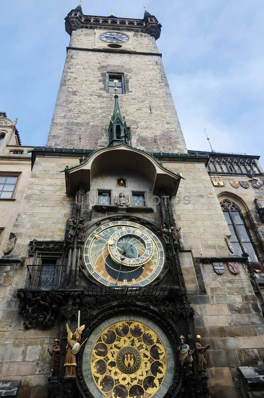 Very old and famous building in Prag