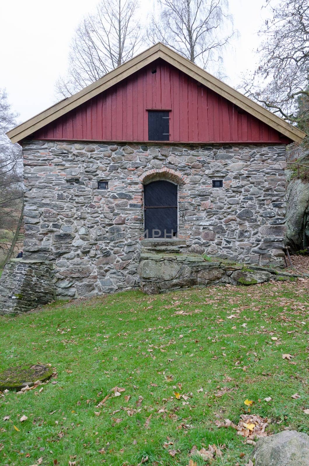 Old magasin a house of stone
