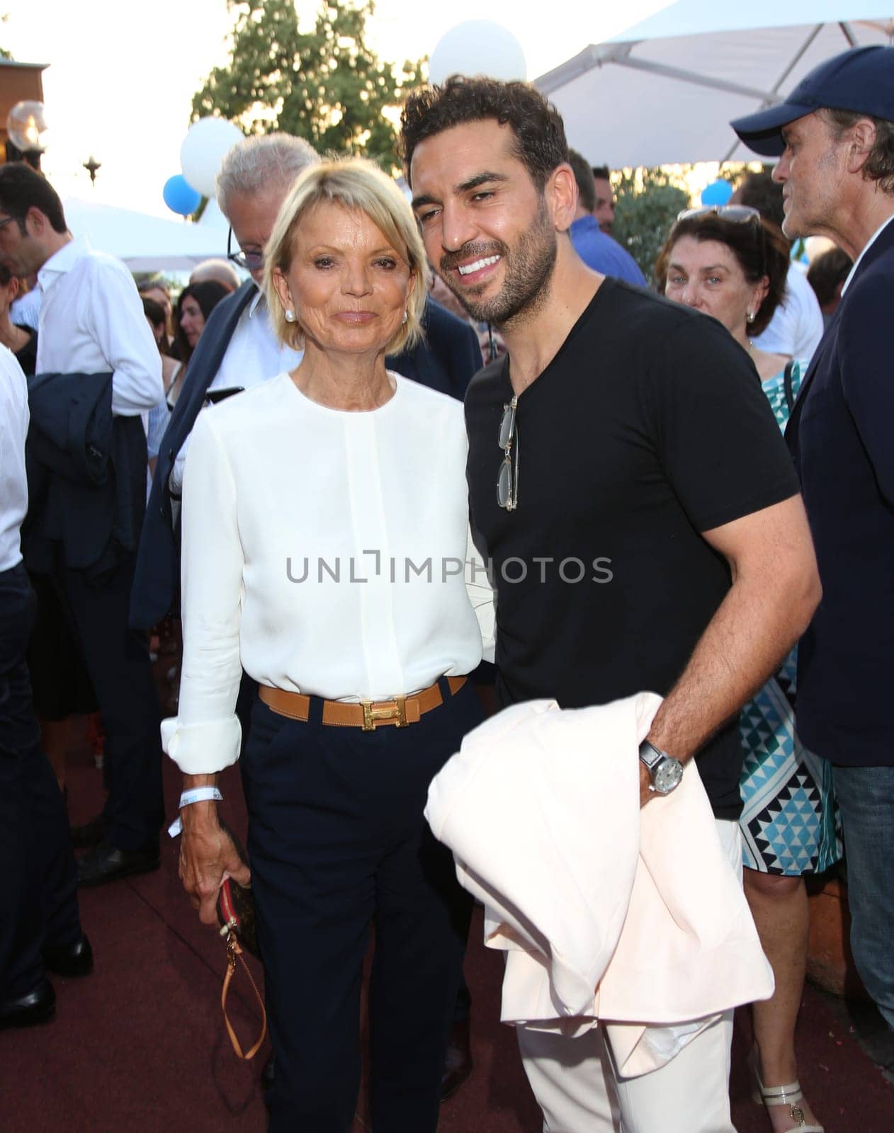 Uschi Glas, Elyas M’Barek,.German Producers Alliance Summer Party at the Tipi Kanzleramt  In Berlin 25.  June 2019