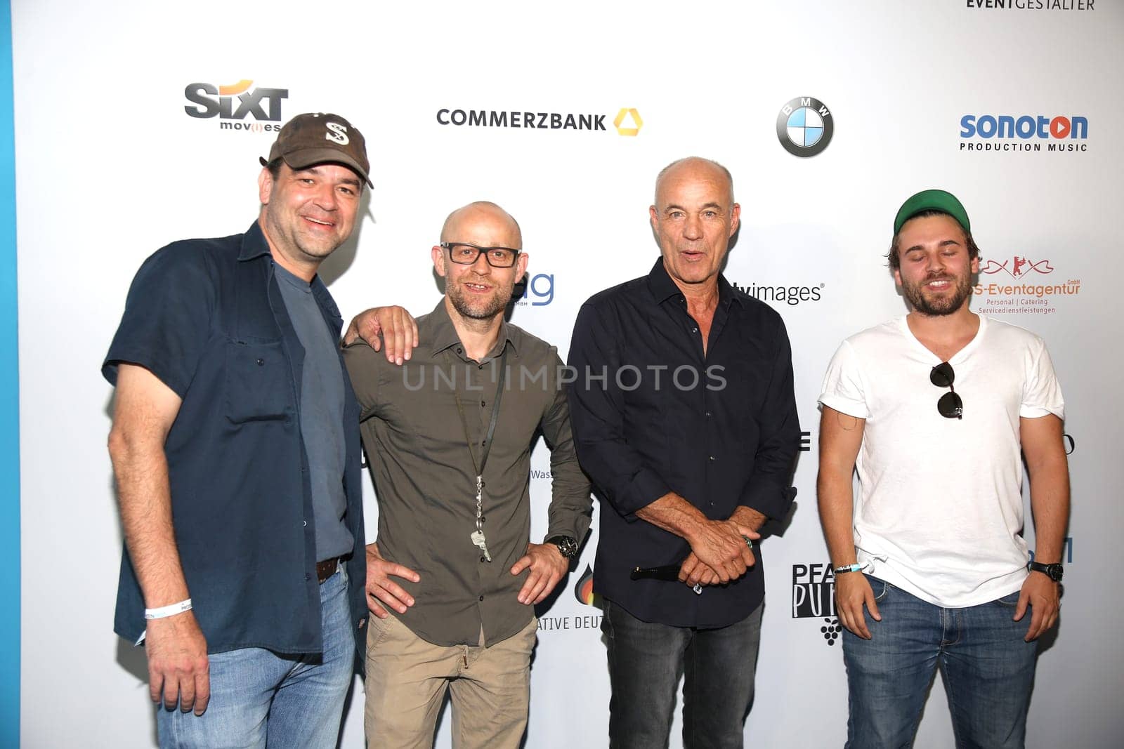 Juergen Vogel , Heiner Lauterbach , Marc Rothermund ,.German Producers Alliance Summer Party at the Tipi Kanzleramt  In Berlin 25.  June 2019