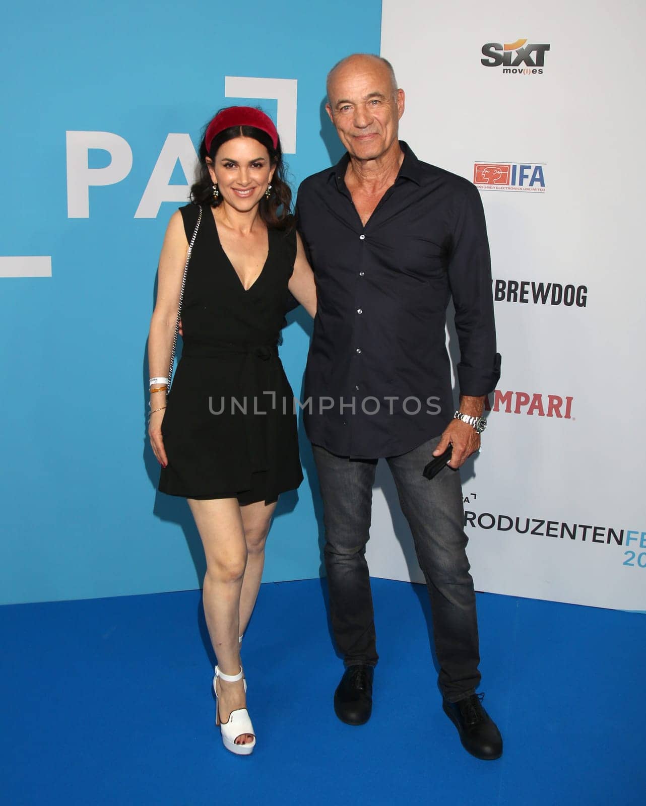 Heiner Lauterbach , Viktoria Lauterbach,.German Producers Alliance Summer Party at the Tipi Kanzleramt  In Berlin 25.  June 2019