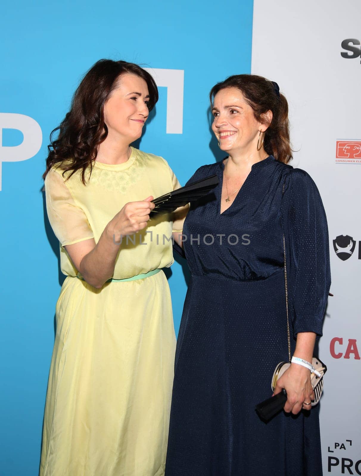 Claudia Mehnert and German actress Rebecca Immanuel ,.German Producers Alliance Summer Party at the Tipi Kanzleramt  In Berlin 25.  June 2019