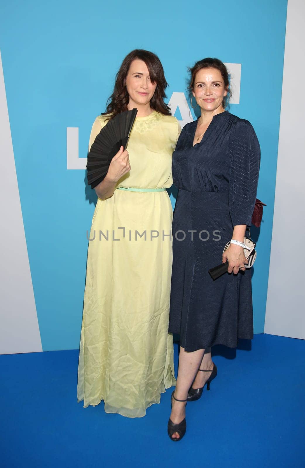 Claudia Mehnert and German actress Rebecca Immanuel ,.German Producers Alliance Summer Party at the Tipi Kanzleramt  In Berlin 25.  June 2019