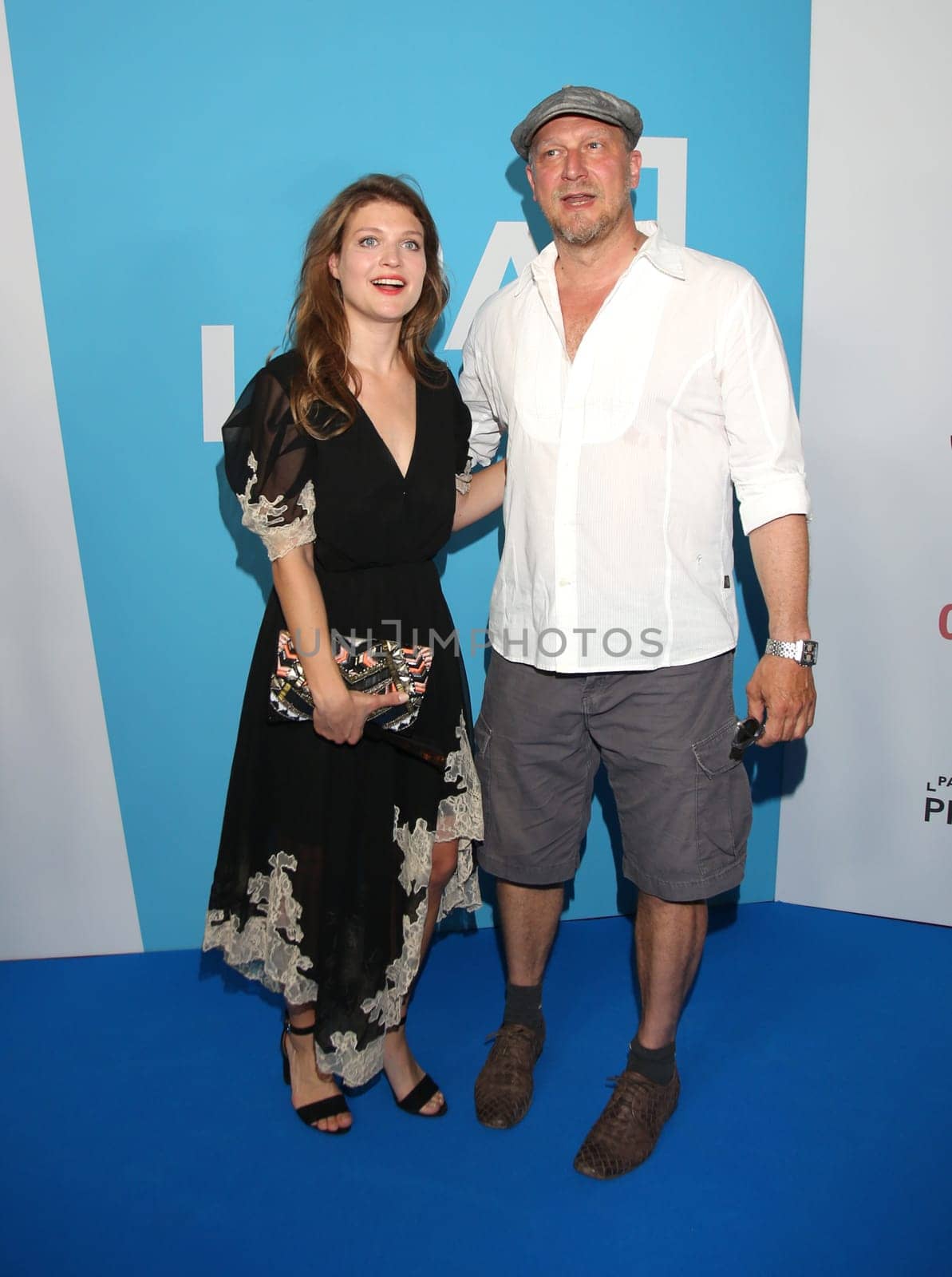 Lara Mandoki and German actor Matthias Komm .German Producers Alliance Summer Party at the Tipi Kanzleramt  In Berlin 25.  June 2019