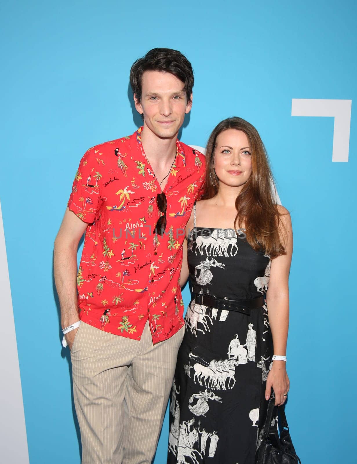 Alice Dwyer and her boyfriend German actor Sabin Tambrea,.German Producers Alliance Summer Party at the Tipi Kanzleramt  In Berlin 25.  June 2019
