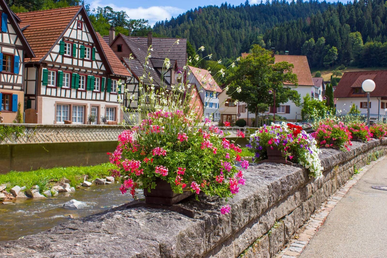 Beautuful Schiltach in Black Forest, Germany