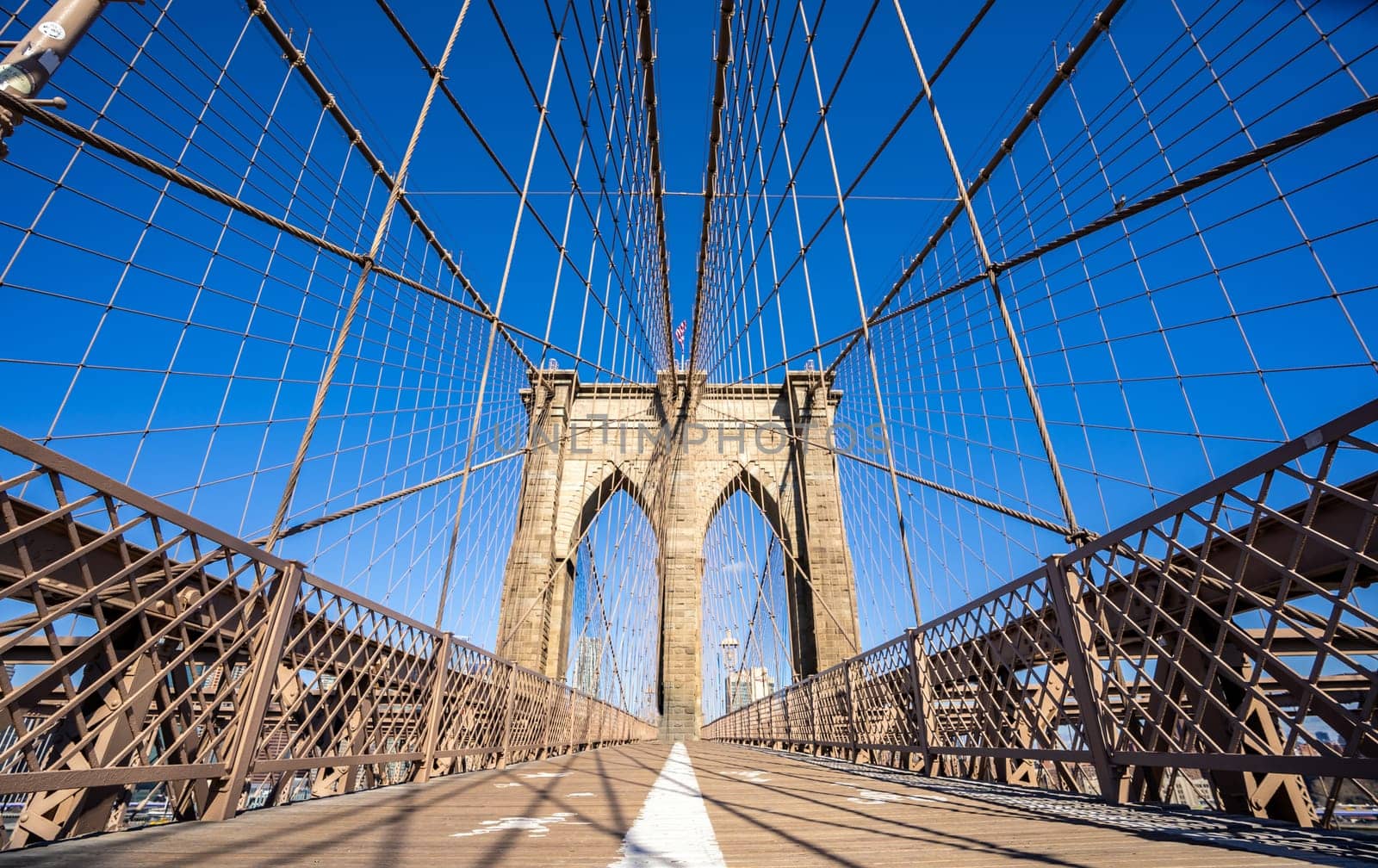 Brooklyn bridge, New York City, USA