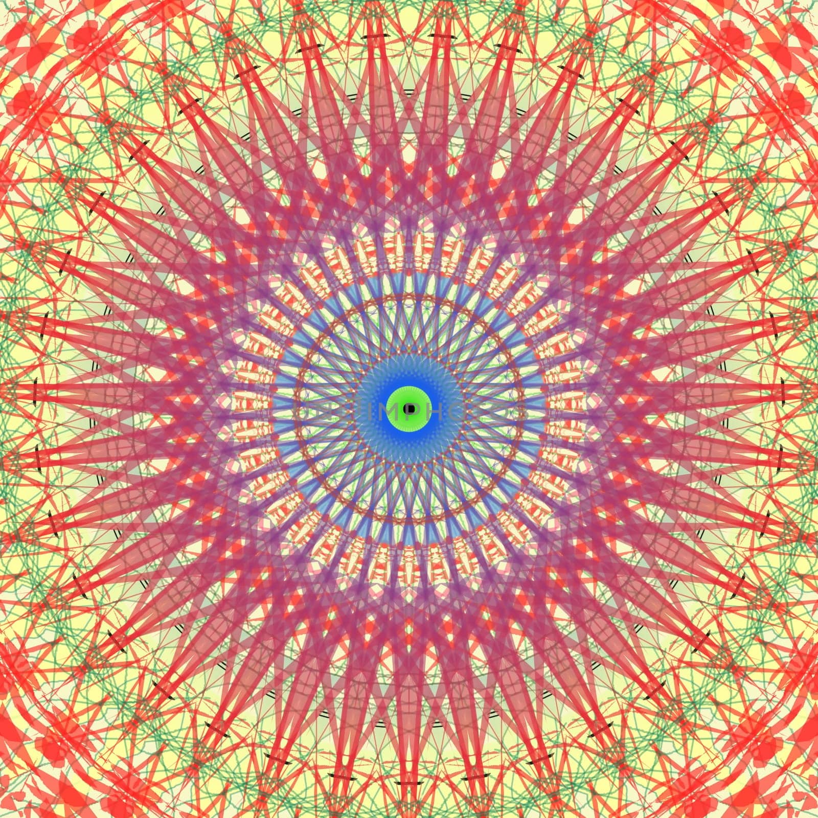 Spiritual image background with magical illusion