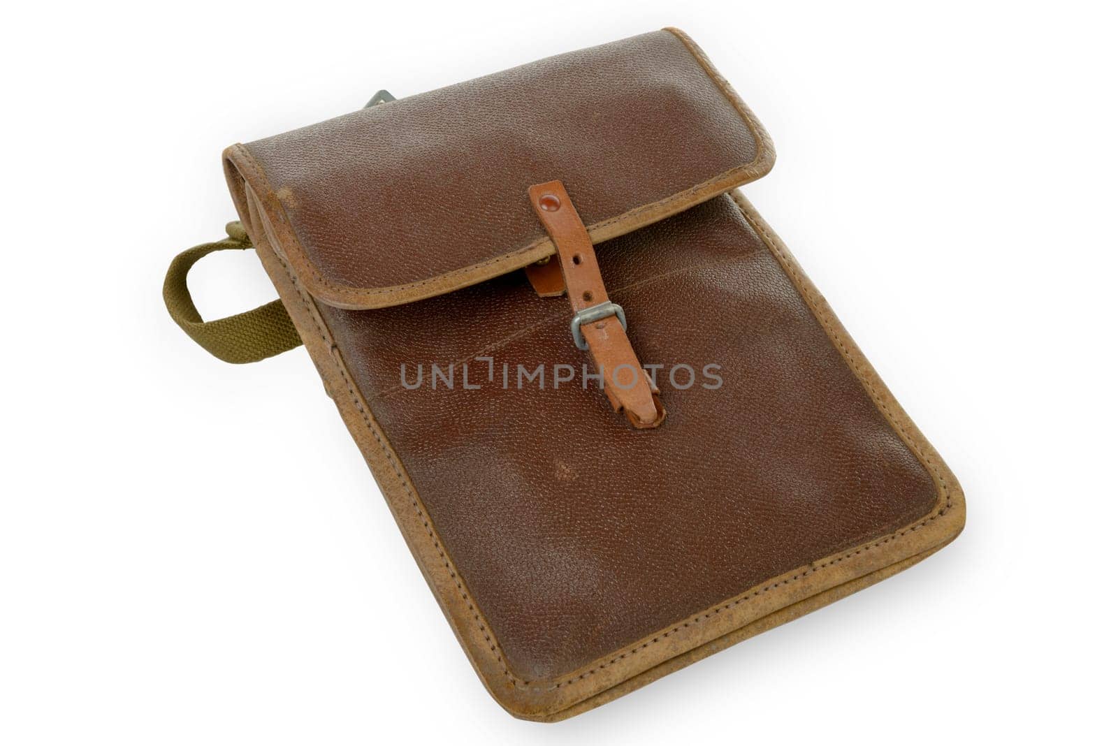 map case of the Soviet Army on the white background