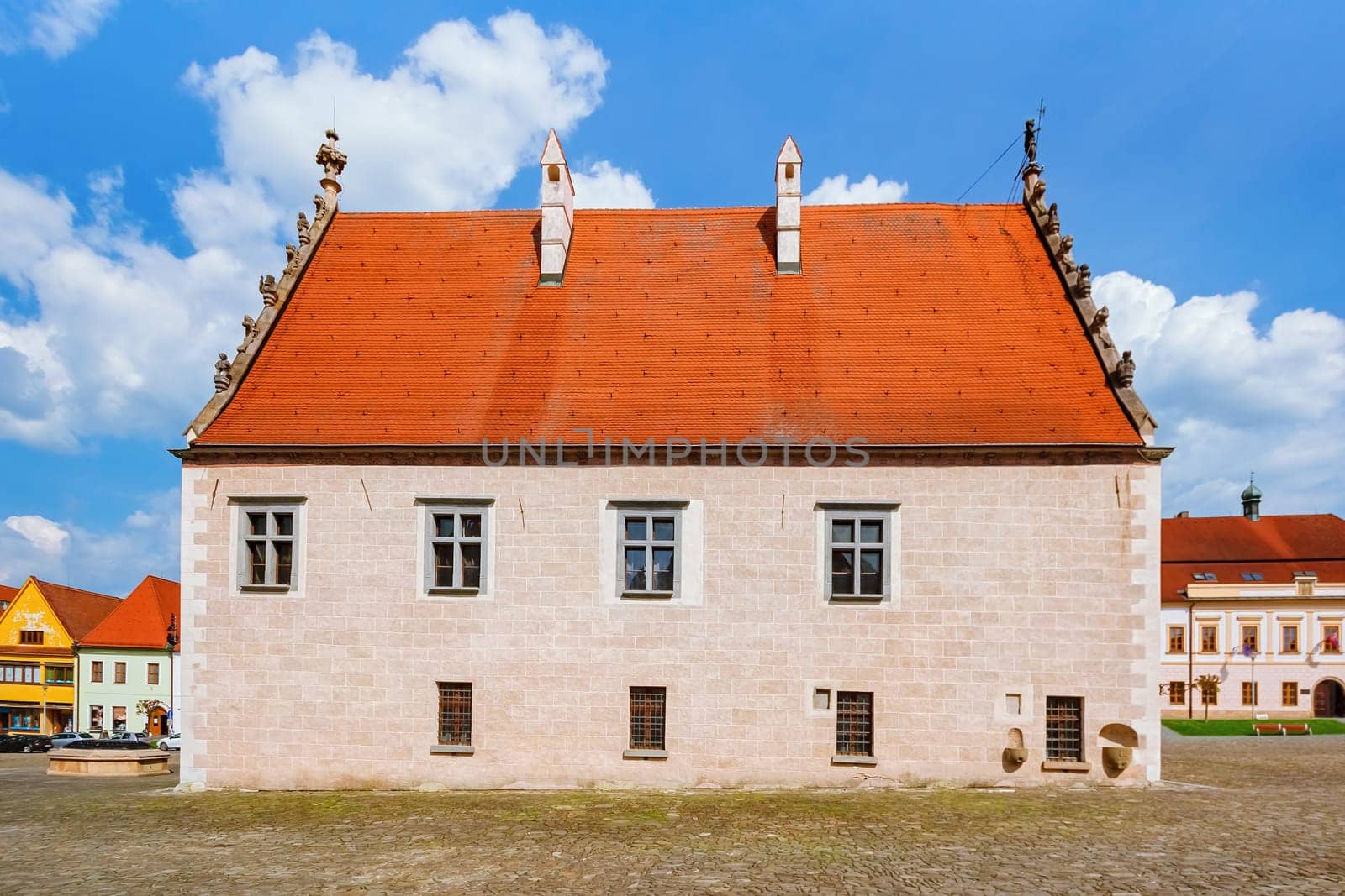 House on the Town Hall Square in Bardejov, Slovakia
