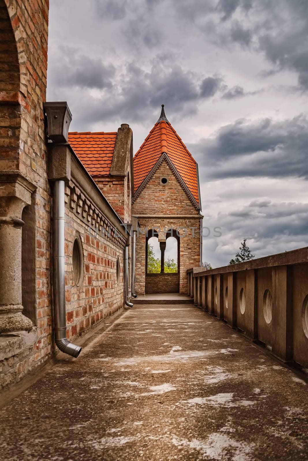 Fragment of the Castle in Szekesfehervar, Hungary