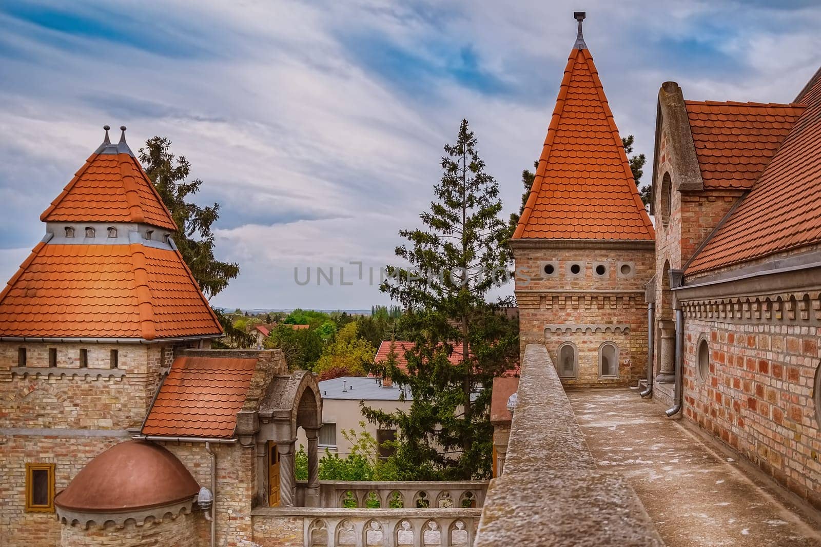 Fragment of the Castle in Szekesfehervar, Hungary