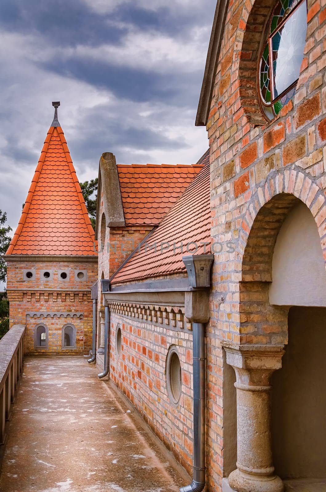Fragment of the Castle in Szekesfehervar, Hungary